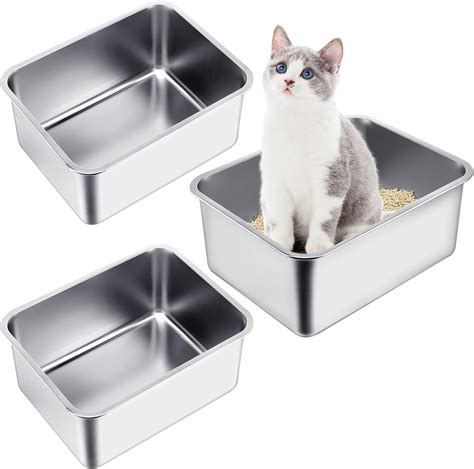 benefits of a stainless steel litter box|stainless steel litter box alternative.